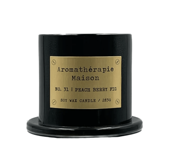 Peach Berry Fig - Aromathérapie Maison Soy Candle - Image 2