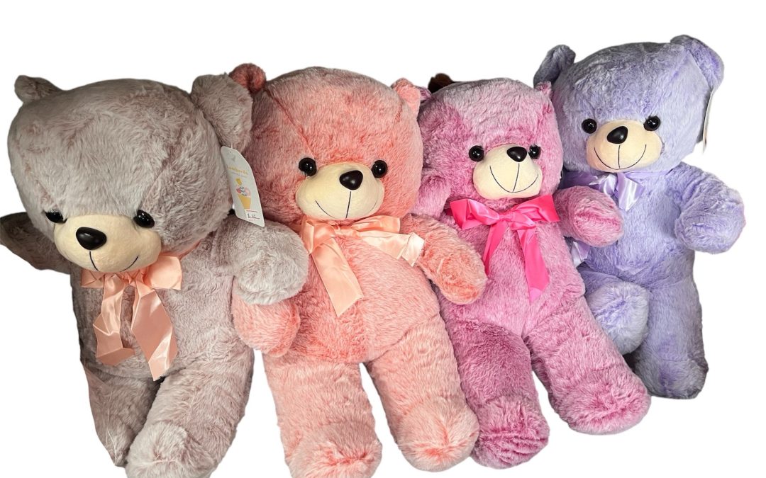 Flowers With A Special Hug Me Bear Soft Toy